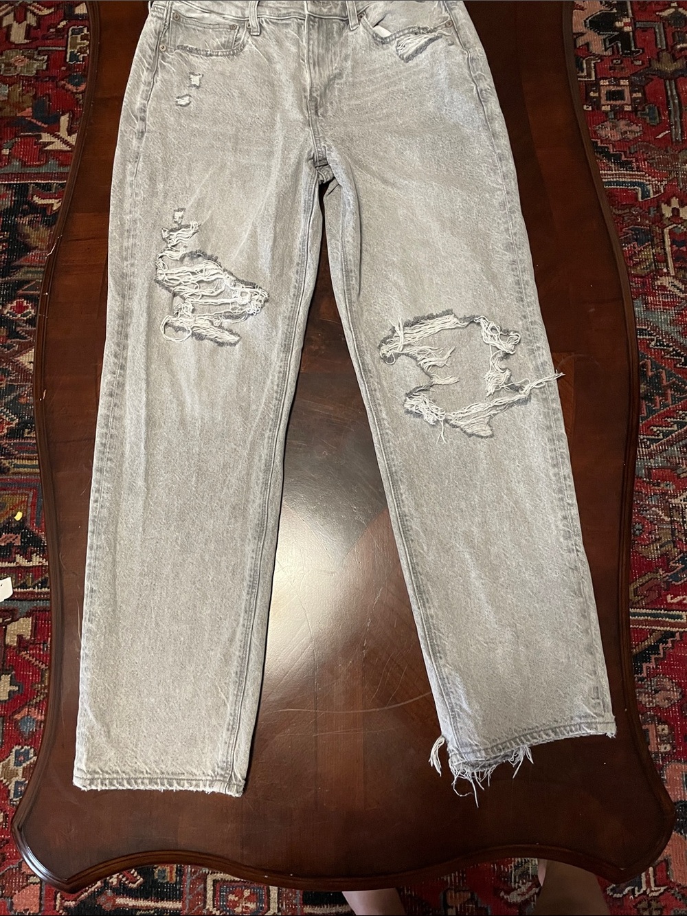 🦅American Eagle® Amazingly Soft Sz 10 Regular  Super Cool Distressed 🦅